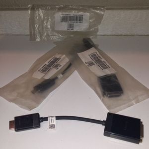 Genuine Dell HDMI To DVI Black Display/Adapter/Dongle/ConverterCable DP/N 0G8M3C